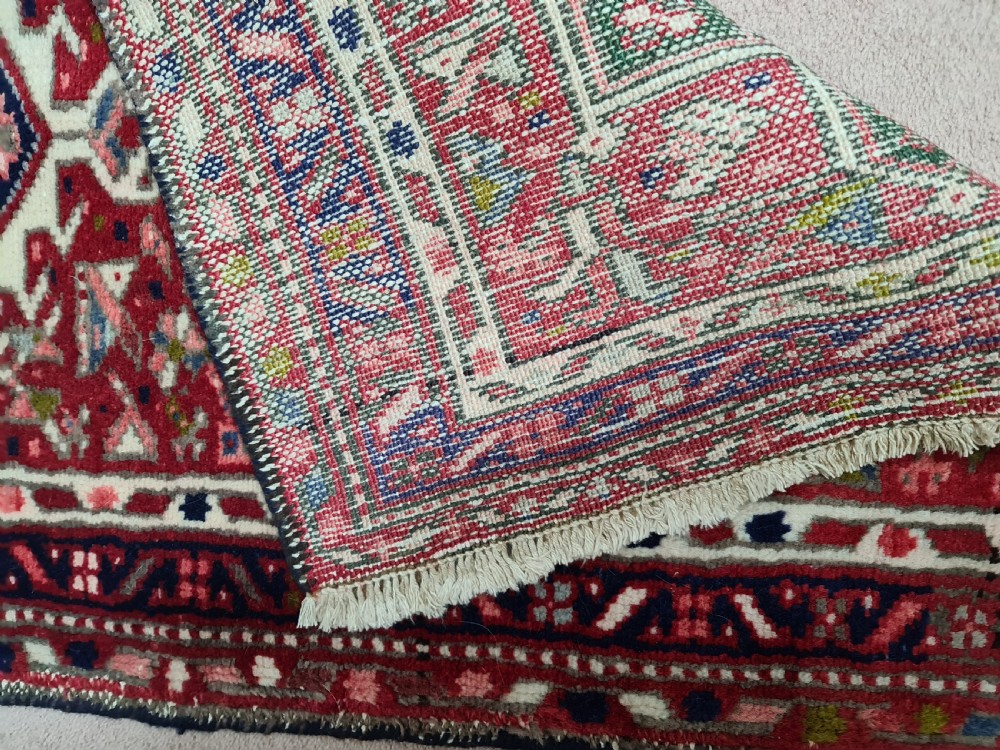 Well Proportioned Persian Heriz Runner c1920 View III