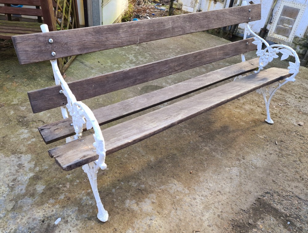 19th Century Scottish Garden Bench View II