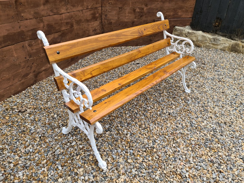 Quality Cast Iron Victorian Garden Bench
