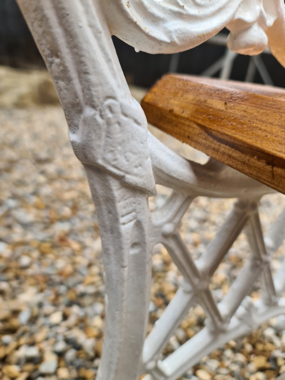 Quality Cast Iron Victorian Garden Bench View VI