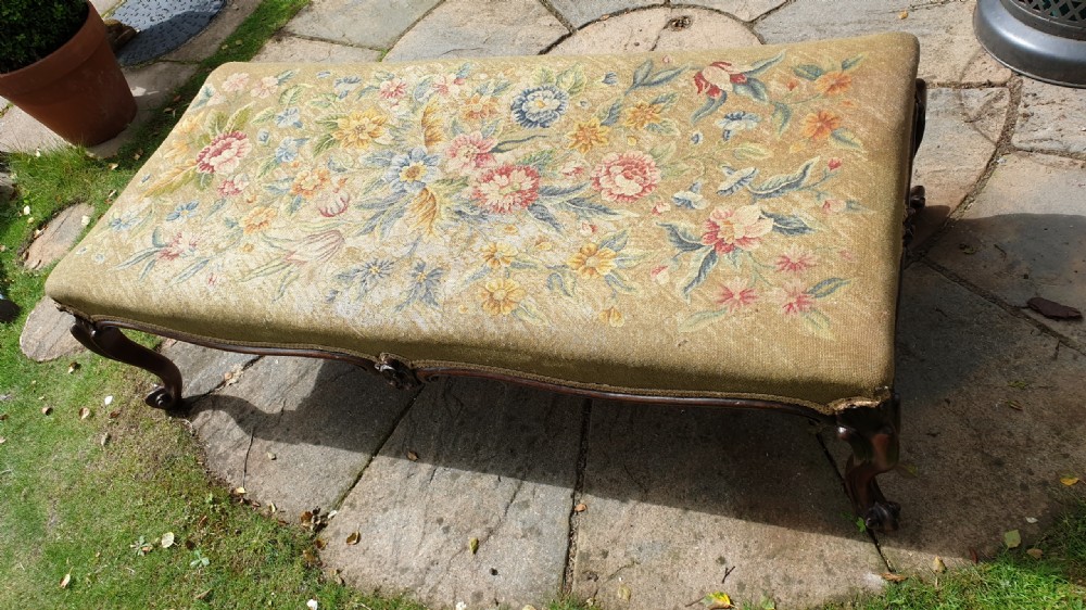 A rare Large 19th Century Rosewood Centre Stool View II