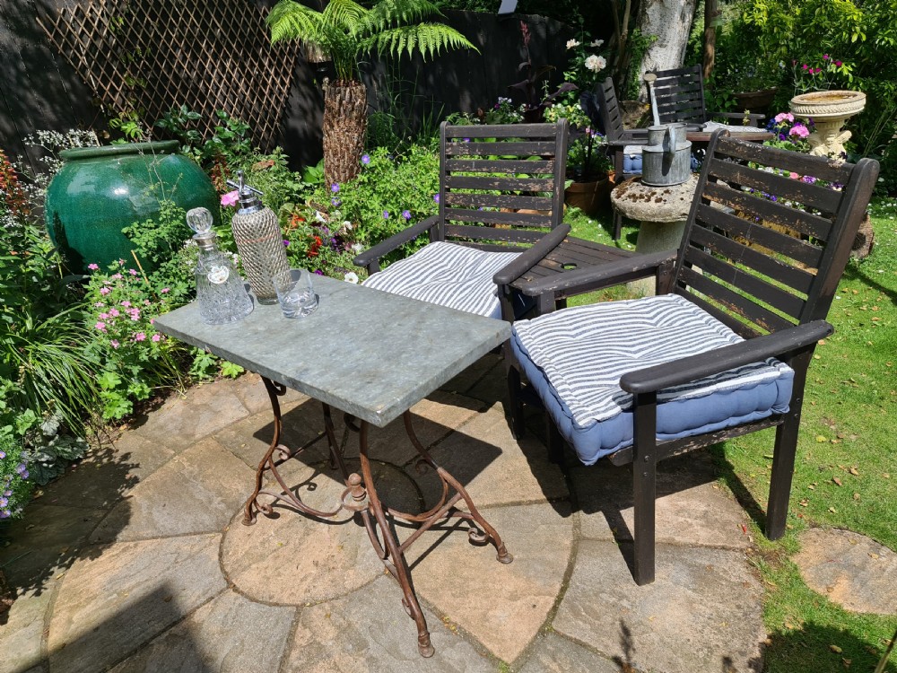 19th Century Arras Garden Table View II
