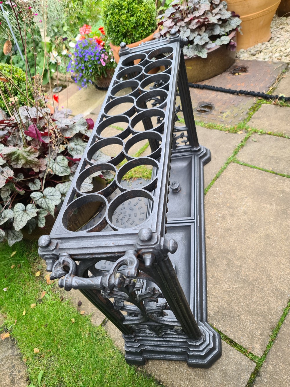 Rare 19th Century Stick Stand in Gothic style View IV