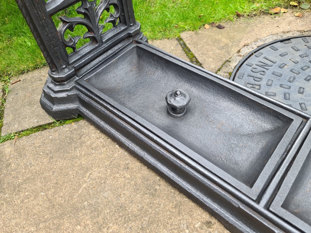 Rare 19th Century Stick Stand in Gothic style View IX