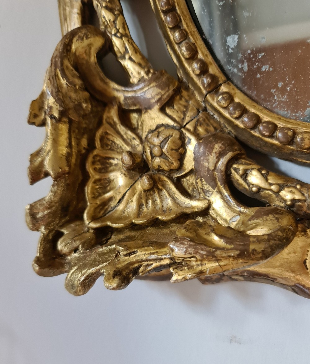 Small 19th Century Giltwood Mirror View II