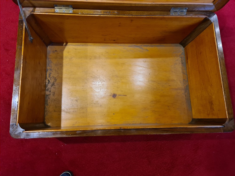 Stylish Mid-Victorian Walnut Ottoman View V