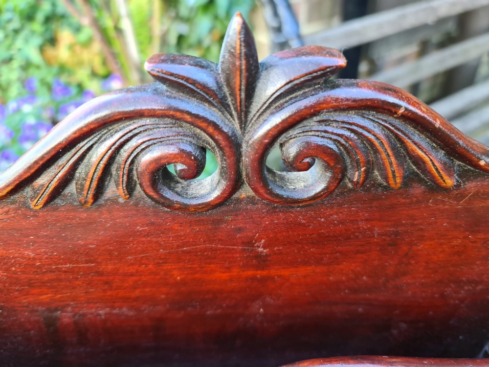 Victorian Desk Tidy with Drawer View VII