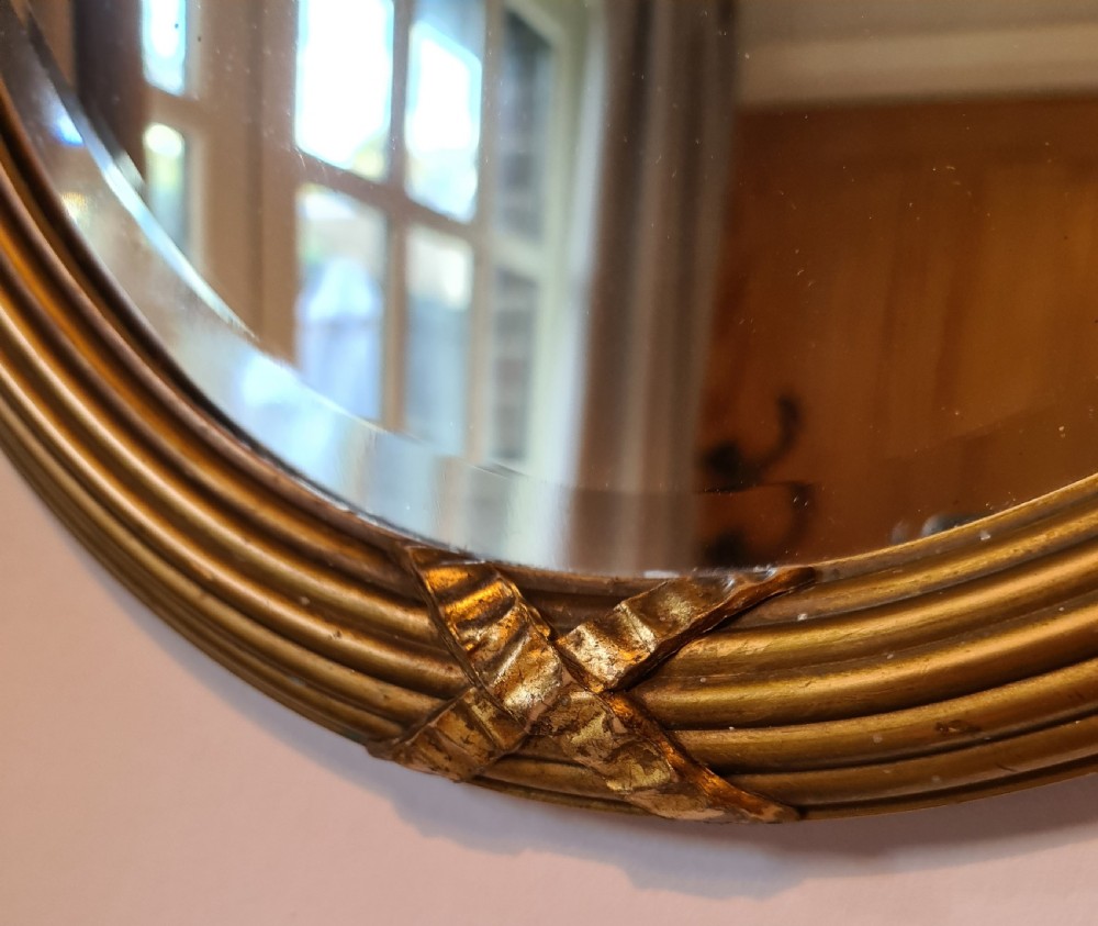 Early 19th Century Oval Wall Mirror View III