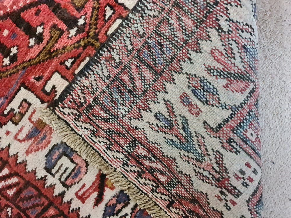 Persian Heriz Runner c1930 View VIII