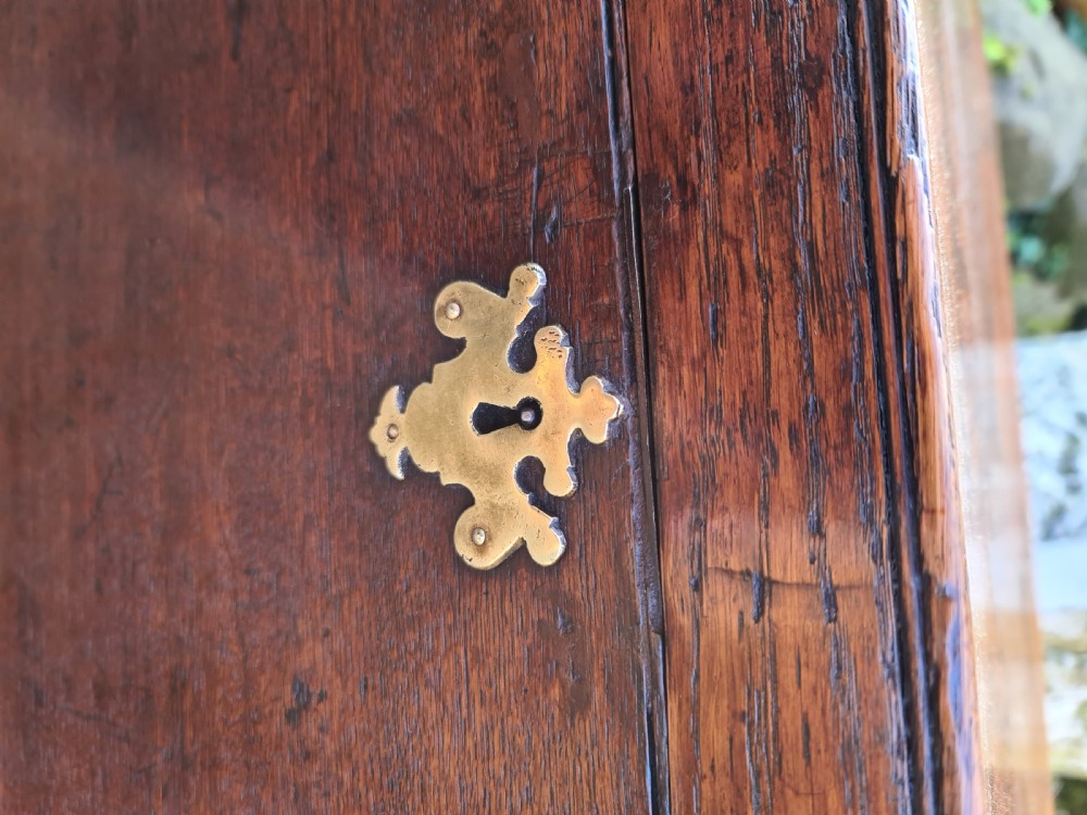 A Neat Oak Estate Deed Box 18th Century View IV