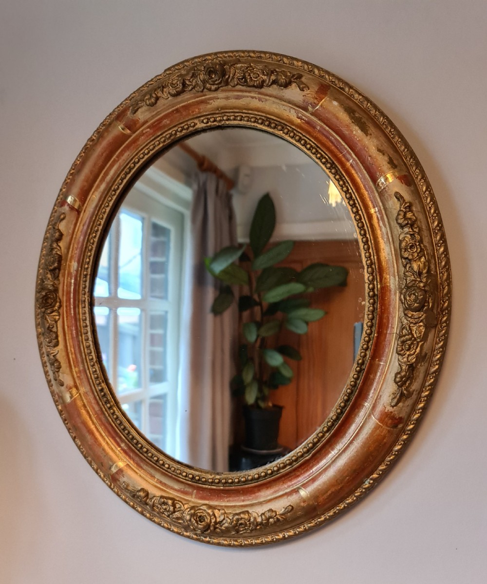 Small 19th Century French Mirror