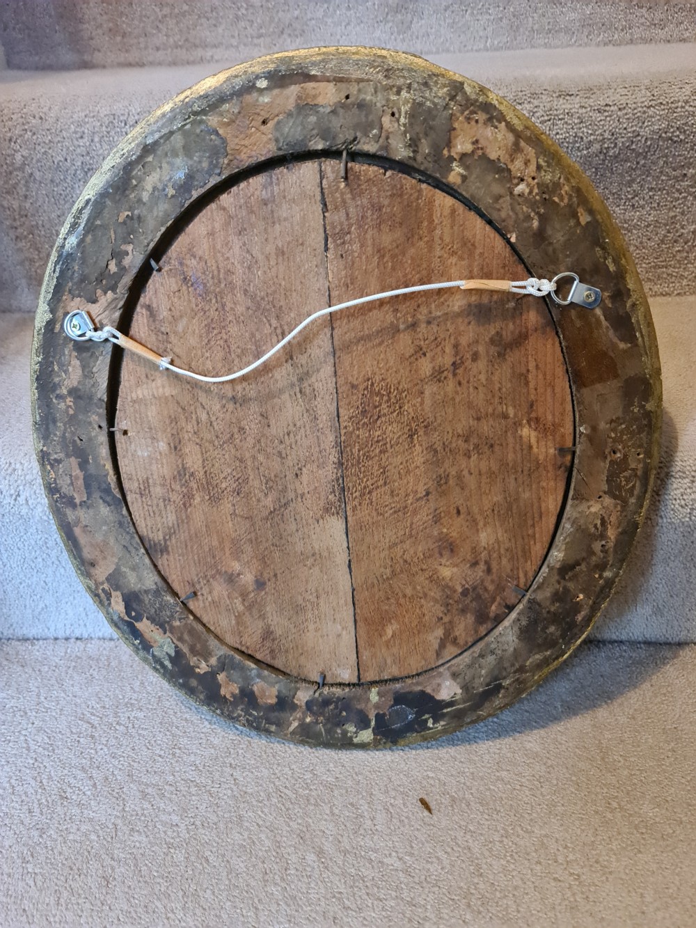 Small 19th Century French Mirror View V