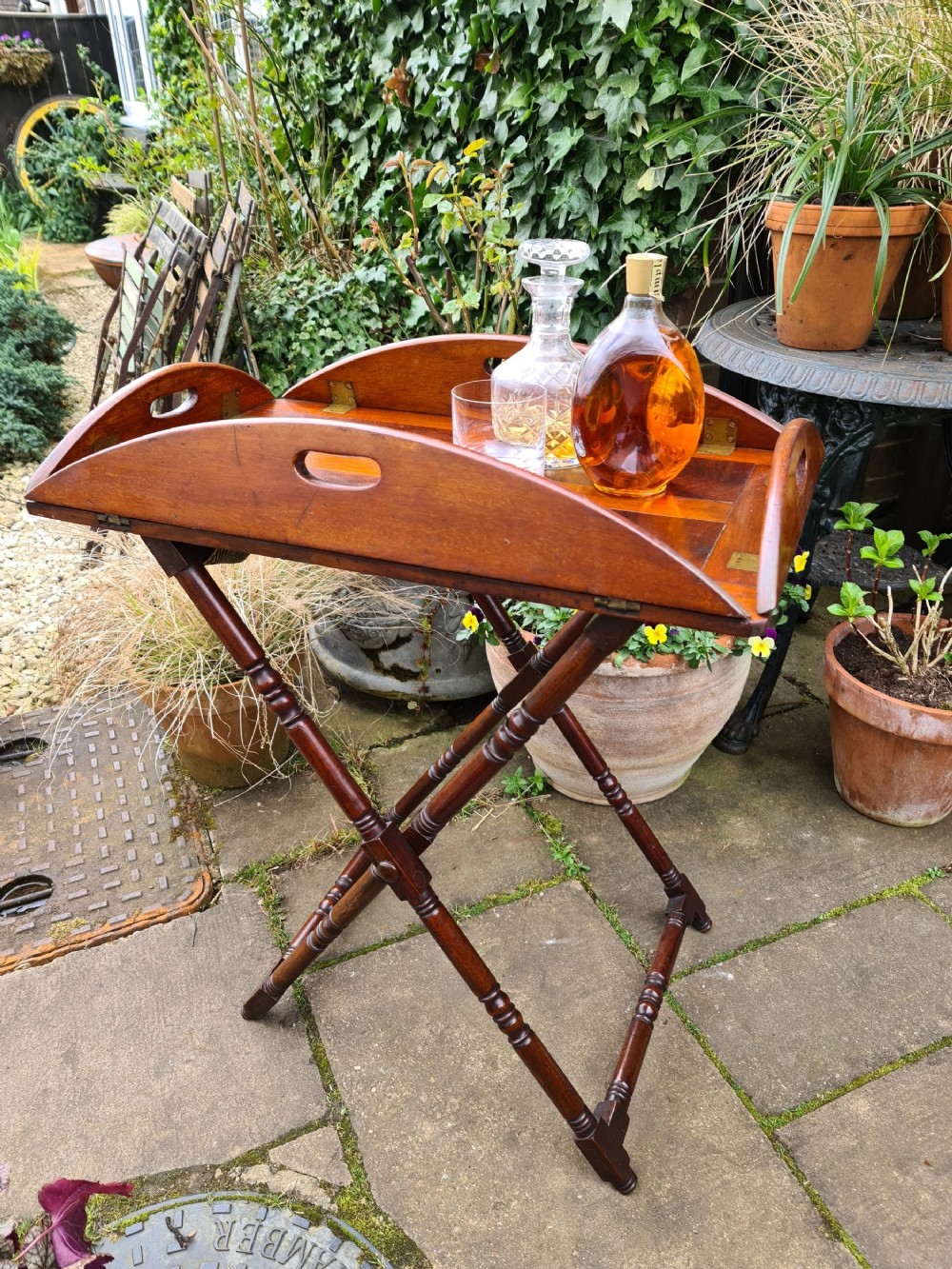Georgian Mahogany Butlers Tray c1800