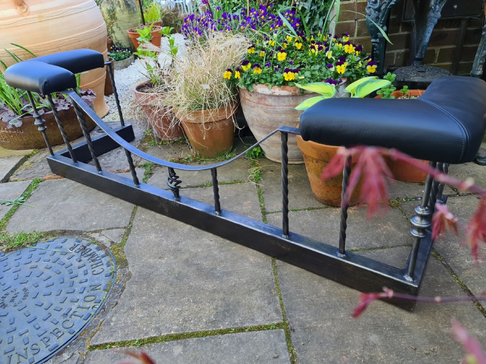 Good Looking Edwardian wrought iron Club Fender View VIII