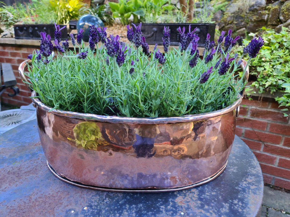 Large Oval early 19th Century Copper Pot