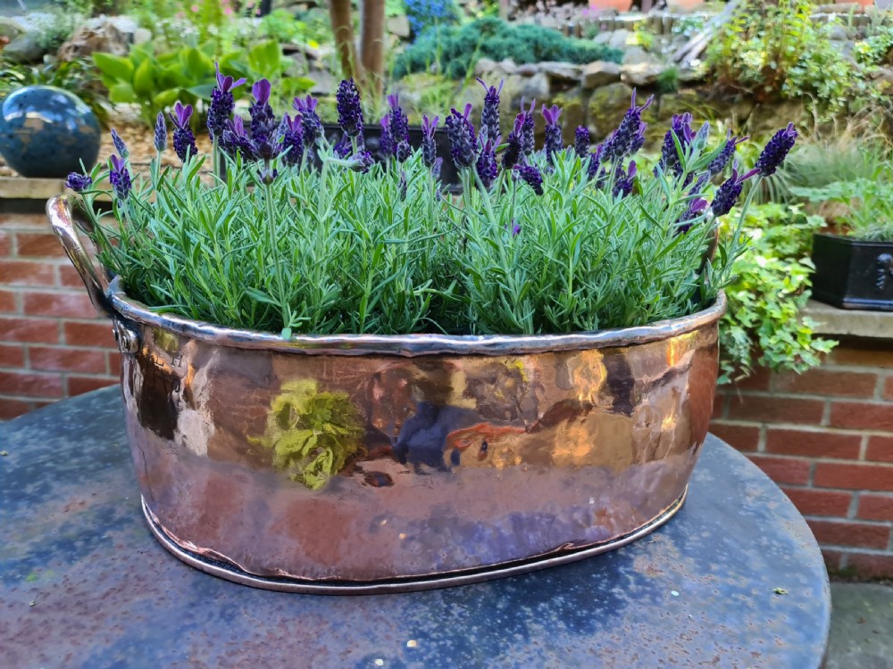 Large Oval early 19th Century Copper Pot View VI