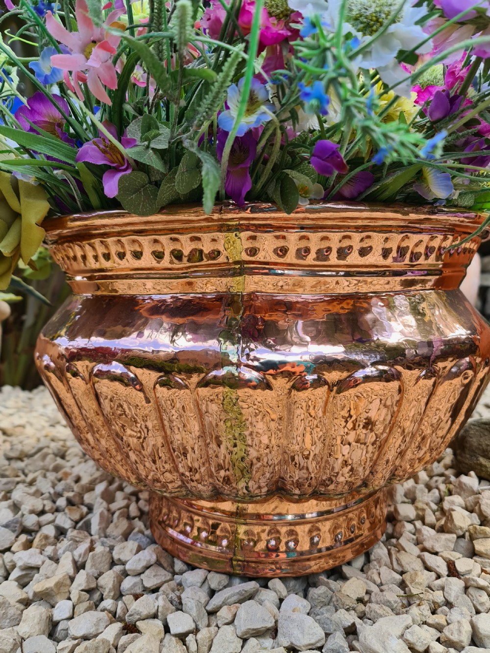 Large 19th Century Copper Champagne or Wine Cooler View IV