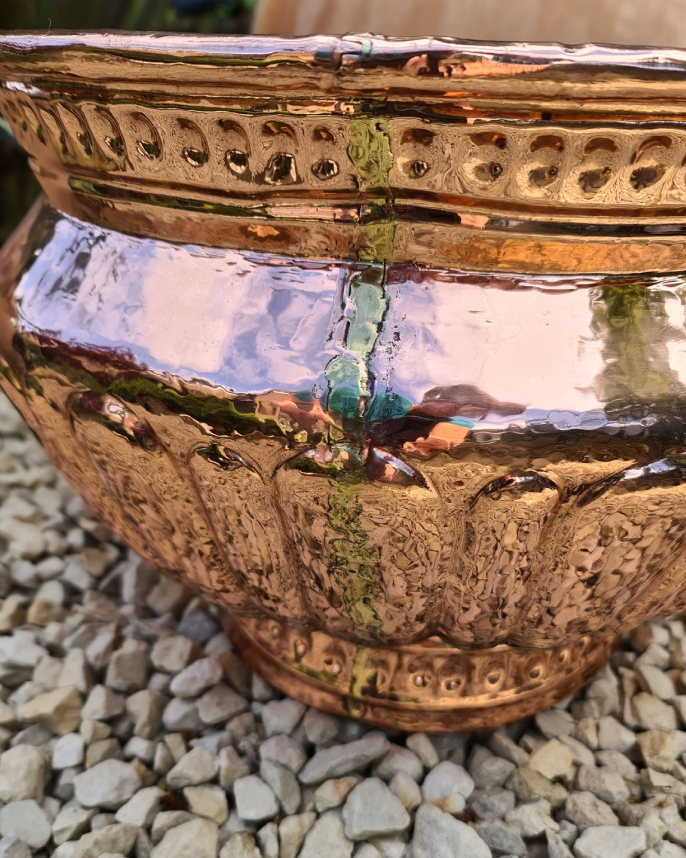 Large 19th Century Copper Champagne or Wine Cooler View VI