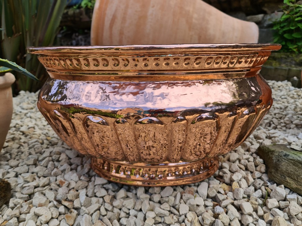 Large 19th Century Copper Champagne or Wine Cooler View VII