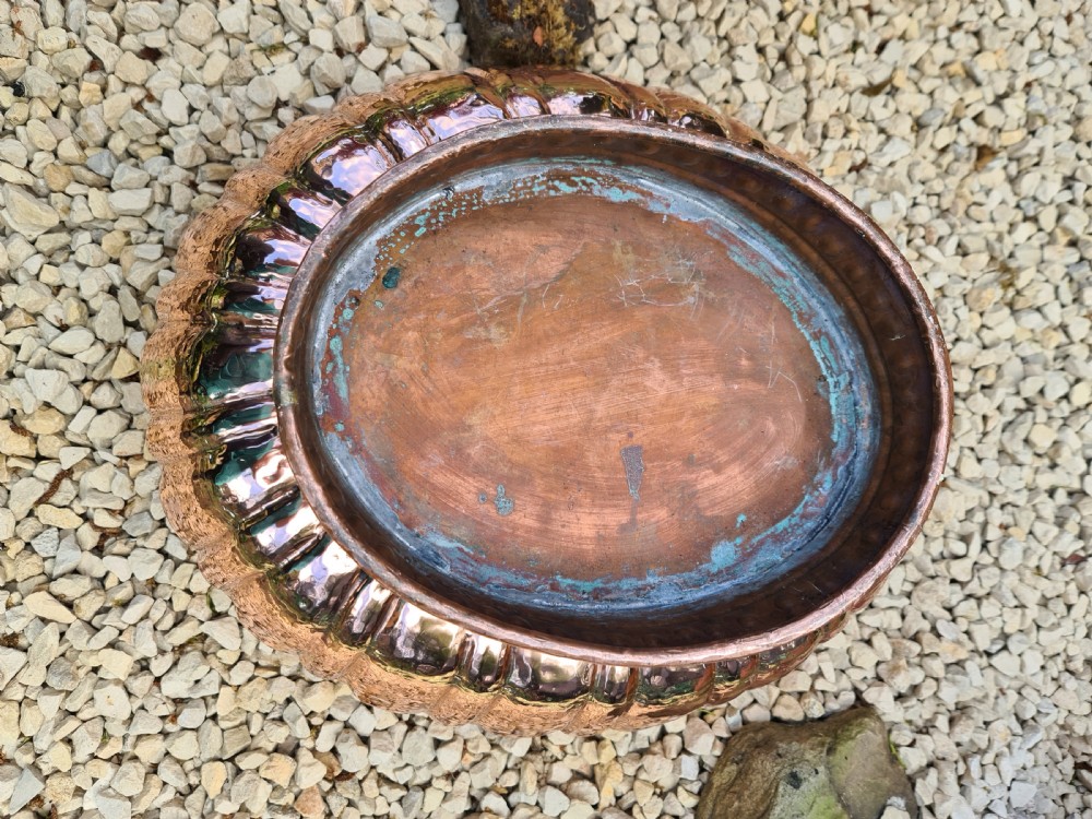 Large 19th Century Copper Champagne or Wine Cooler View VIII