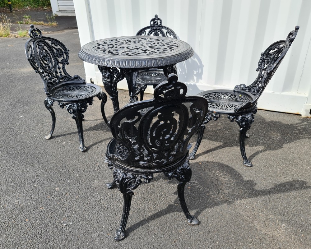 Handsome Heavy Cast-iron Garden set View VI