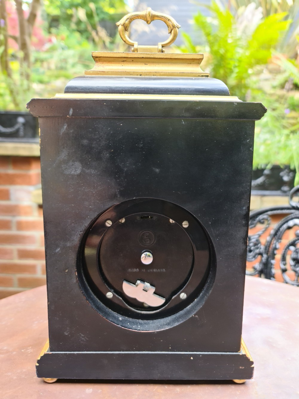 Quality Lacquered Bracket Clock by Elliott of London View VIII
