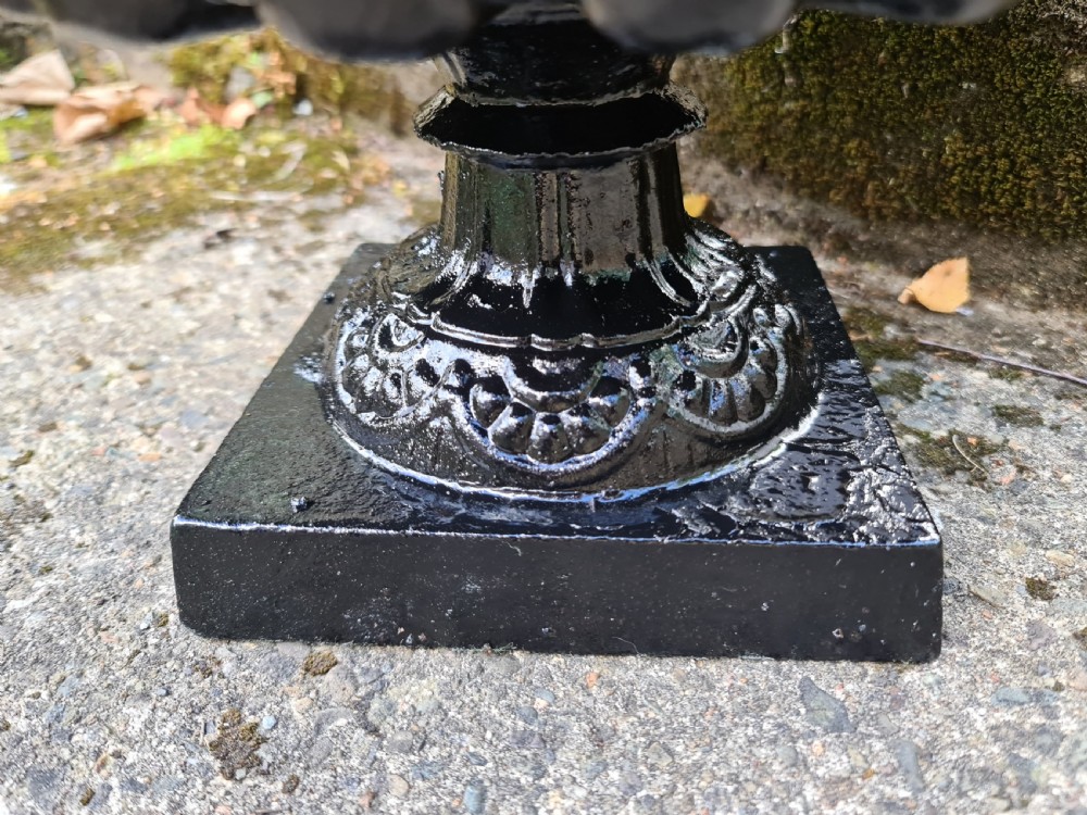 Pair 19th Century French Cast-iron Urns View VI