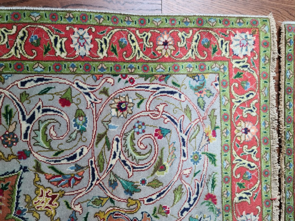 Rare Pair of Tabriz Rugs c1930 View V