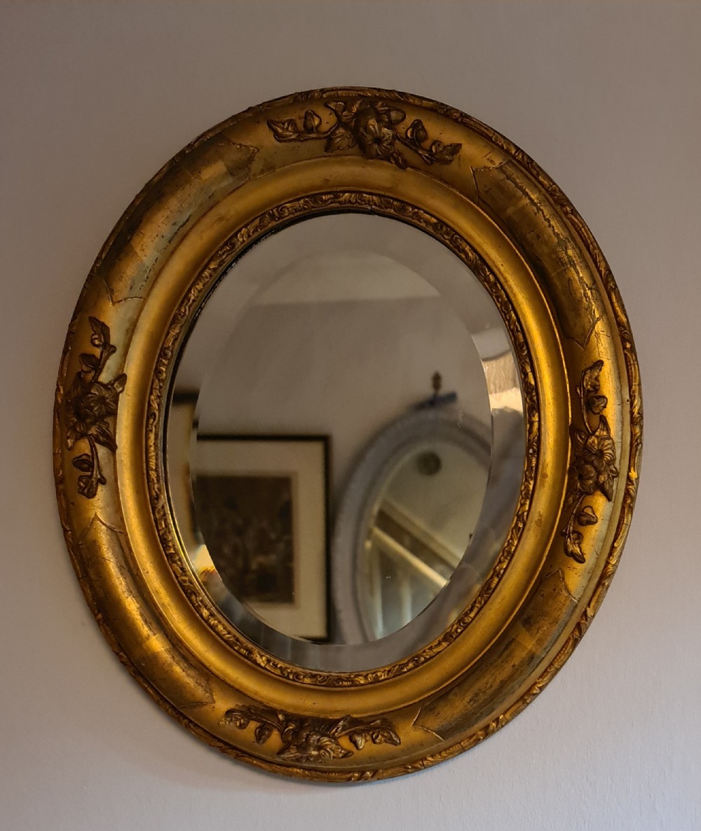 Small 19th Century French Mirror