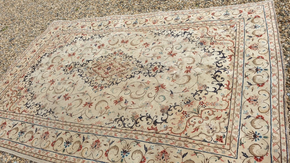 Beautiful Period Kashan Carpet