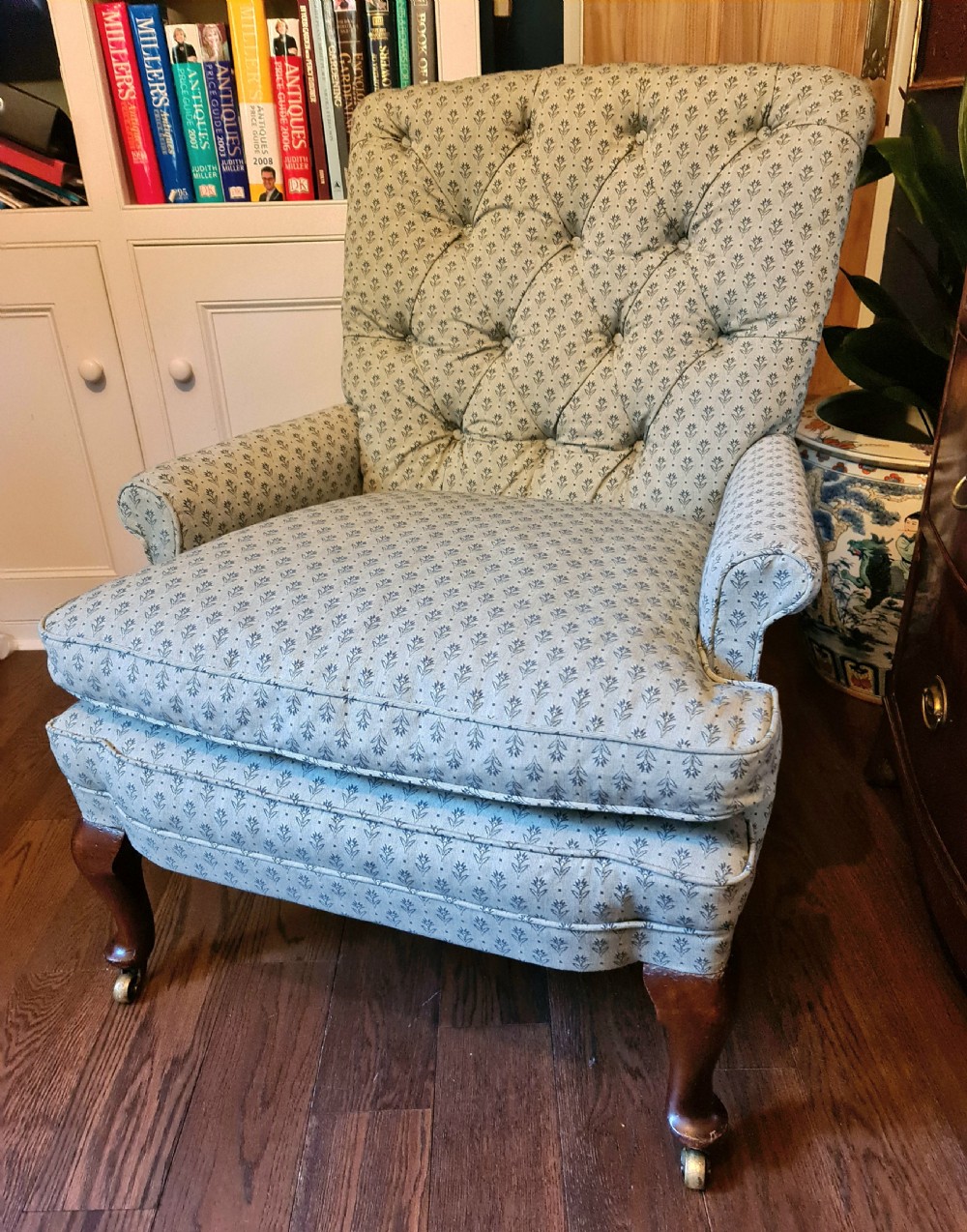Morrison & Co of Edinburgh Armchair with New Upholstery c1900 View IV