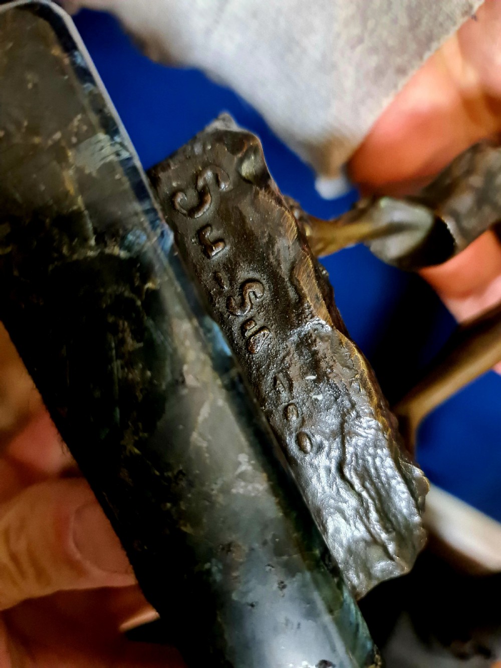 Bronze Figure of Su-Su, a Young Boy 'The Big Swig