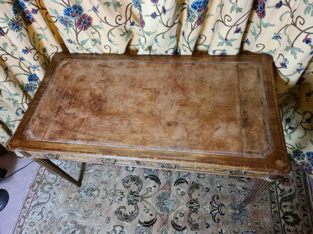 Handsome example of an Edwardian Writing Table View IV