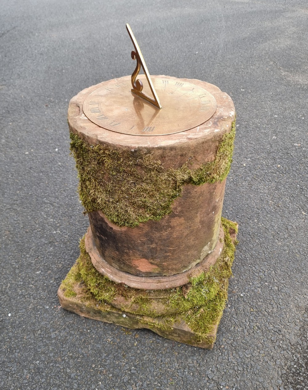 18th/19th Century Scottish Red Sandstone Plinth/Pedestal