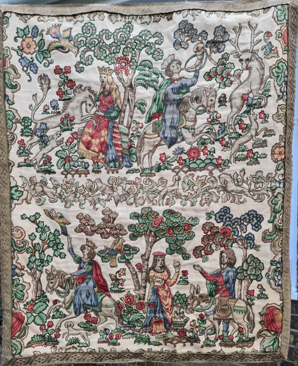 Unusual and Attractive Interiors Tapestry View III