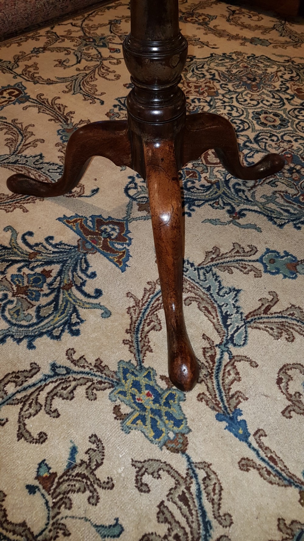 Finest Quality George 11 Cuban Mahogany Wine Table c.1750 View II