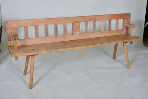 19th Century Continental Bench or Settle