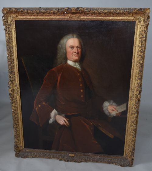 Large 18th Century Portrait of William Morland Esq.