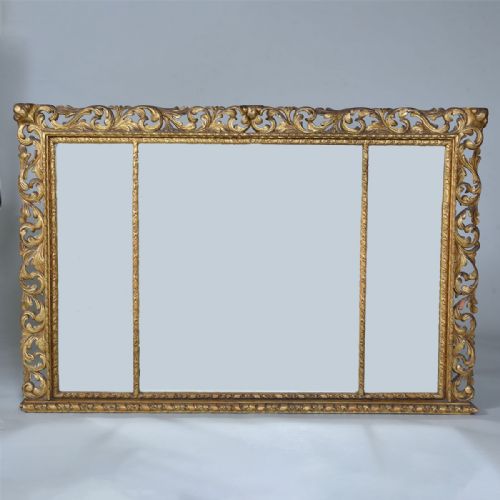 Fine 19th Century Gilt Overmantel Mirror
