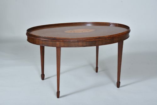 19th Century Coffee Table/tray on Stand