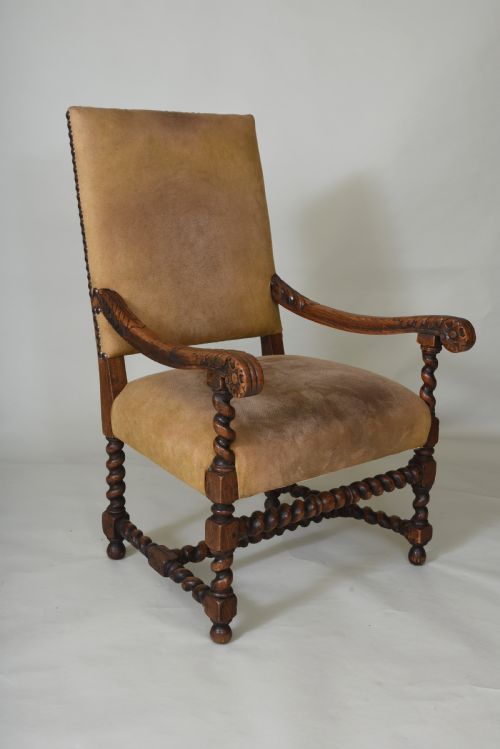 fig 1. 19th century Armchair
