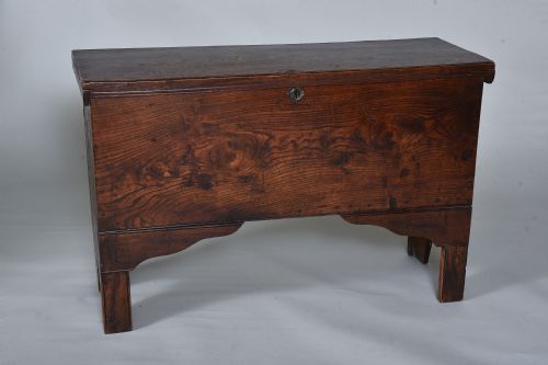 Late 18th Century Elm Coffer