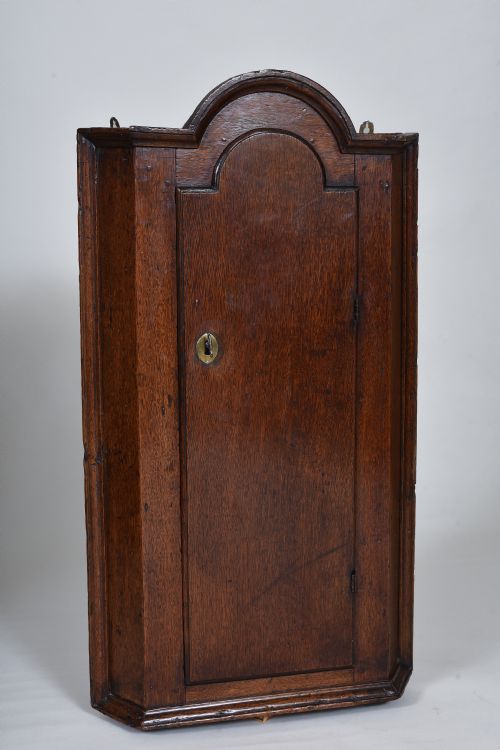 18th Century Oak Corner Cupboard