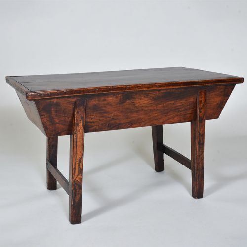ANTIQUE ELM DOUGH BIN - ADDITIONAL PHOTO 1