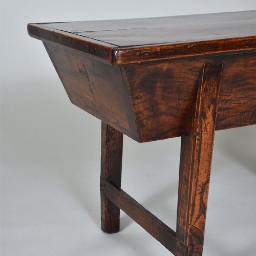 ANTIQUE ELM DOUGH BIN - ADDITIONAL PHOTO 2