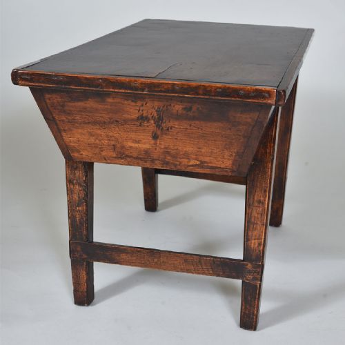 ANTIQUE ELM DOUGH BIN - ADDITIONAL PHOTO 4