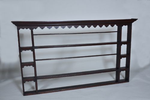 18th Century Oak Delft Rack