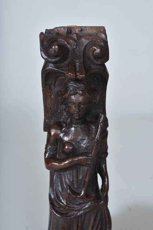 17TH CENTURY OAK CARVING - ADDITIONAL PHOTO 2