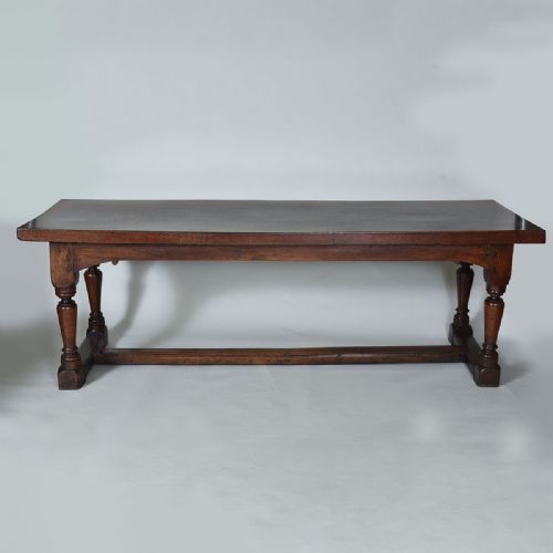 Late 17th Century Oak Refectory Dining Table with Wonderful Thick One Piece Top