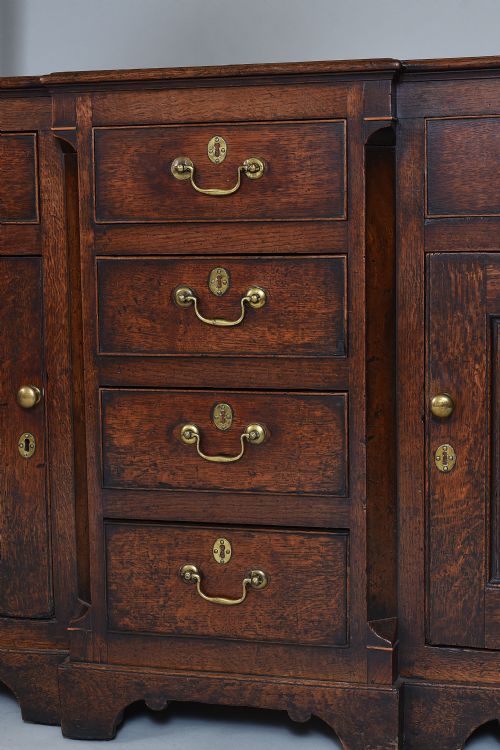 fig 1. Small Late 18th century Oak Dresser